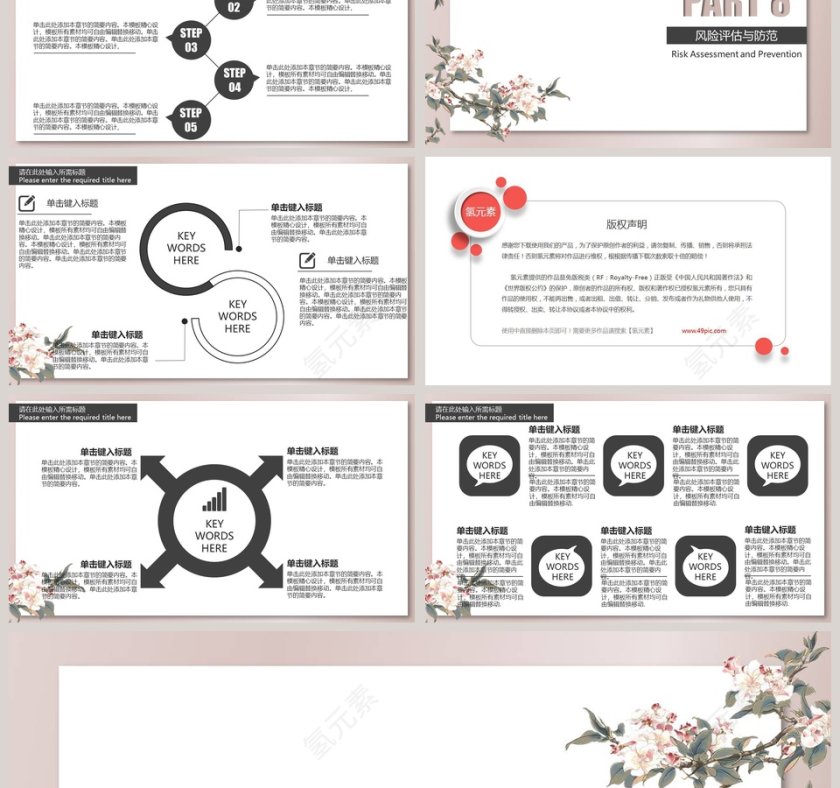 202X年简约大气商业项目计划书ppt模版第6张