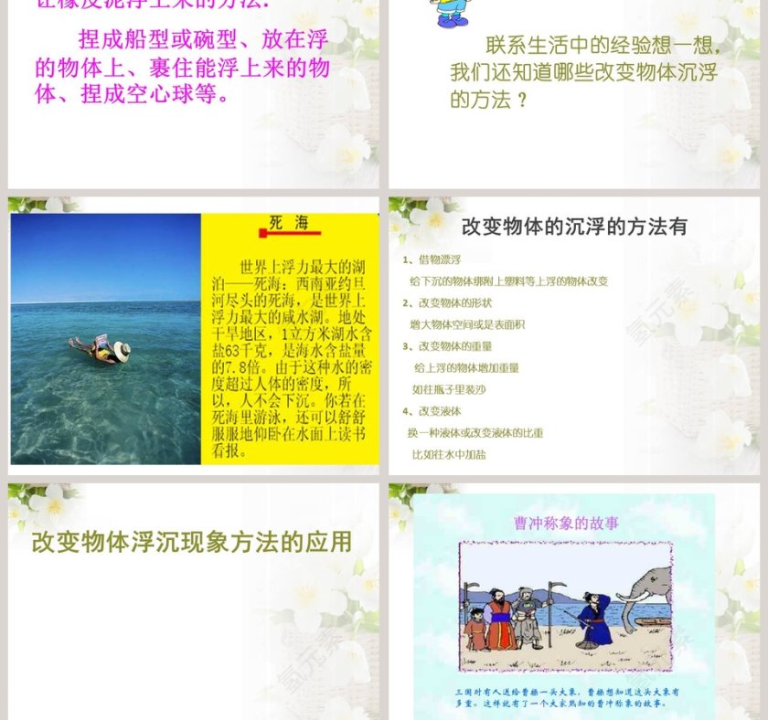 青岛版三年级科学上册-改变浮与沉教学ppt课件第3张