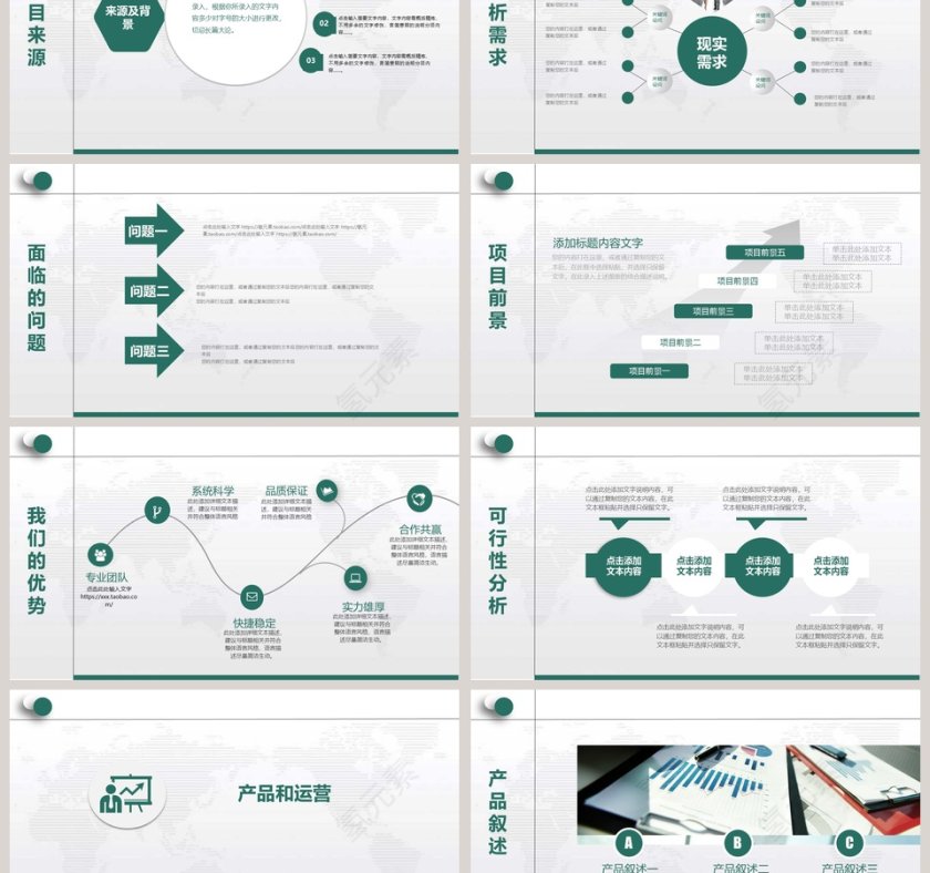 完整框架商务融资计划书模板第3张