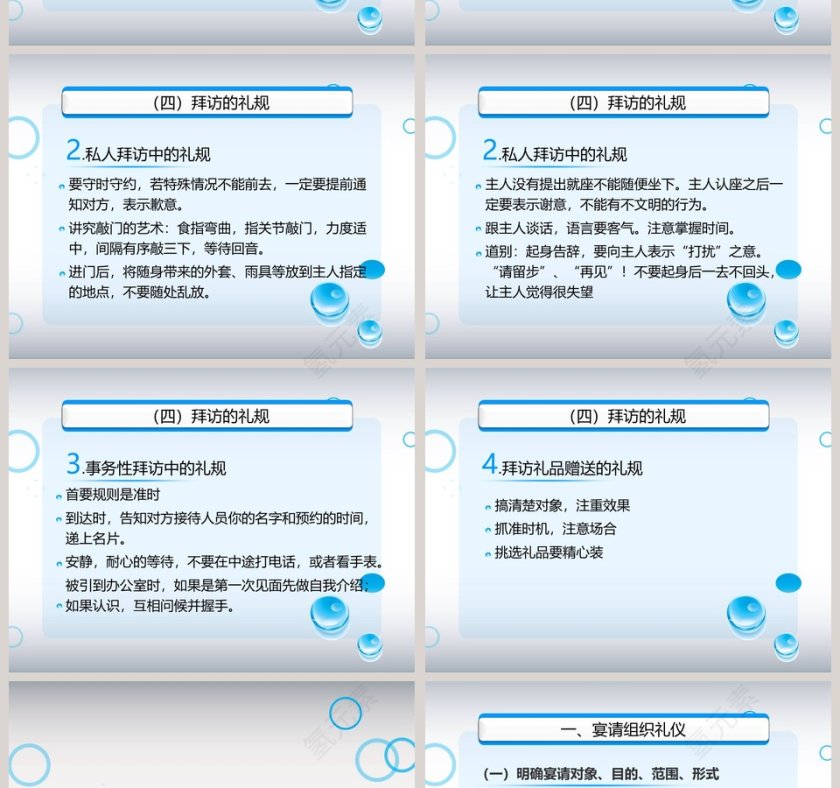 礼仪与沟通商务礼仪培训PPT第4张