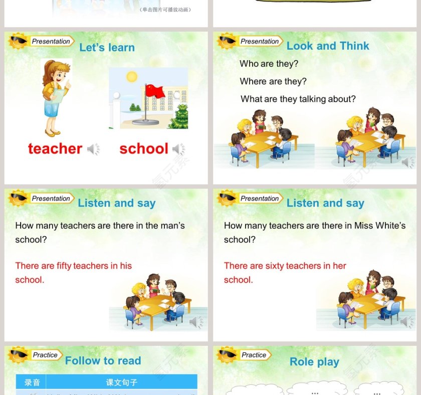 Unit2 There are forty students in our class-人教精通版四年级下册教学ppt课件第2张