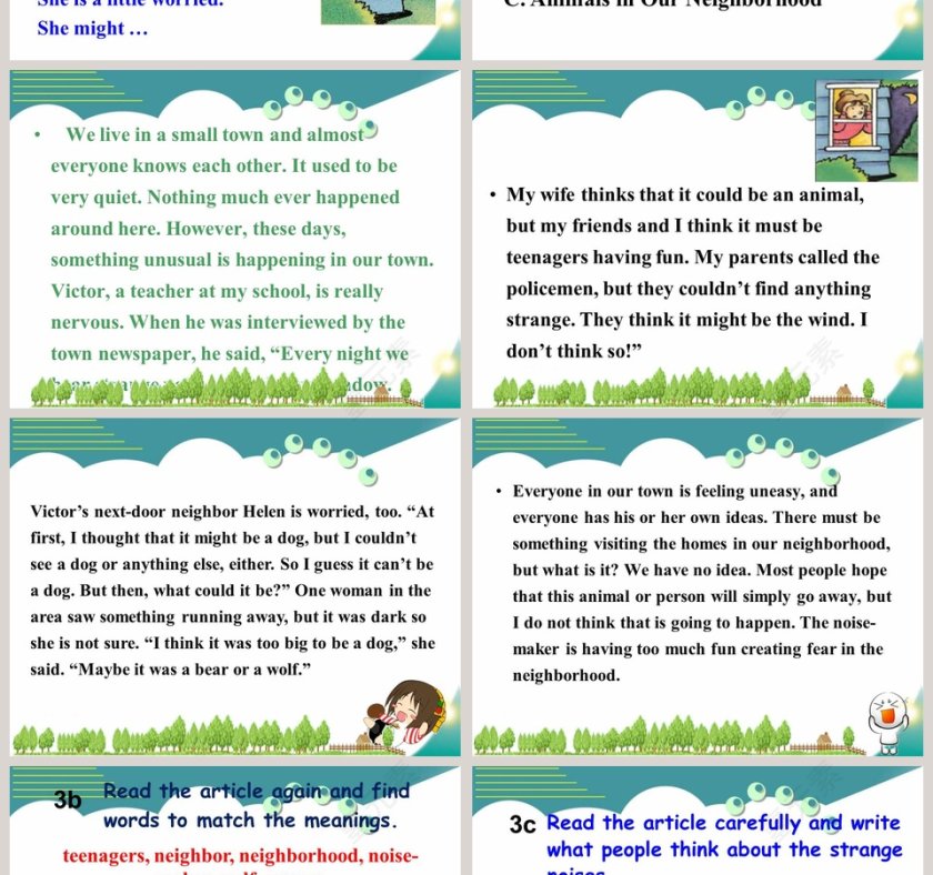 Unit 8 It must belong to Carla-Section  A  Period 2 3a4c教学ppt课件第2张