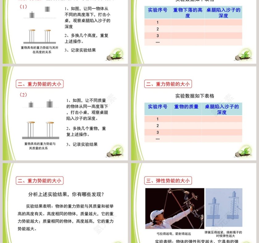 第十章 机械能及其转化-势 能教学ppt课件第3张