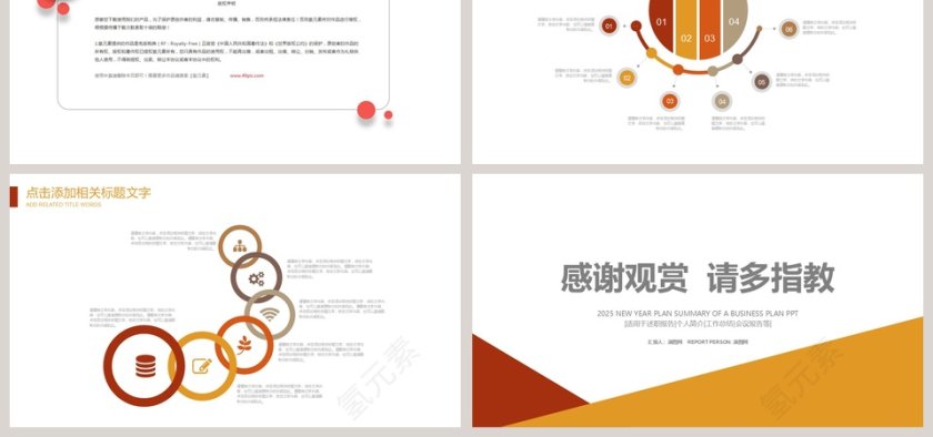 2019工作计划总结商业计划书PPT第6张