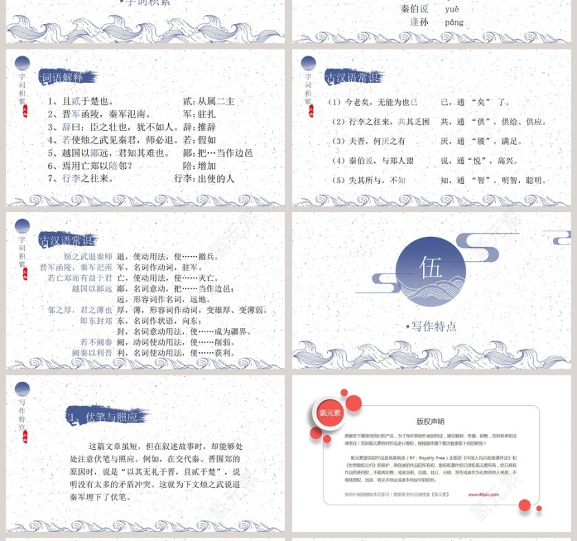 七年级语文课件《烛之武退秦师》PPT 第4张