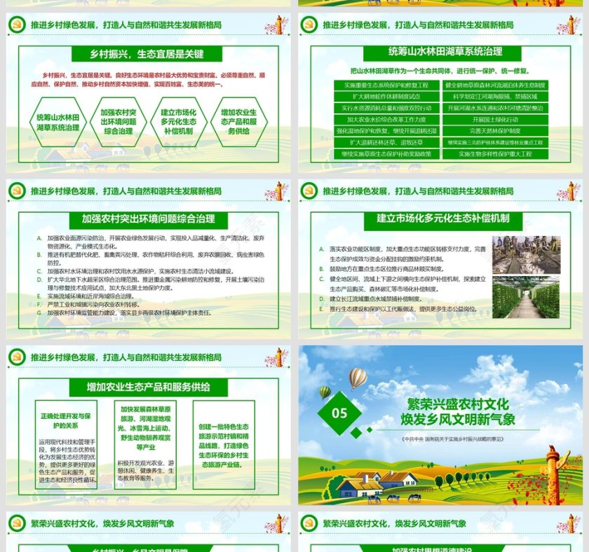 2019中央一号文件国务院关于实施乡村振兴战略的意见学习党课ppt第5张