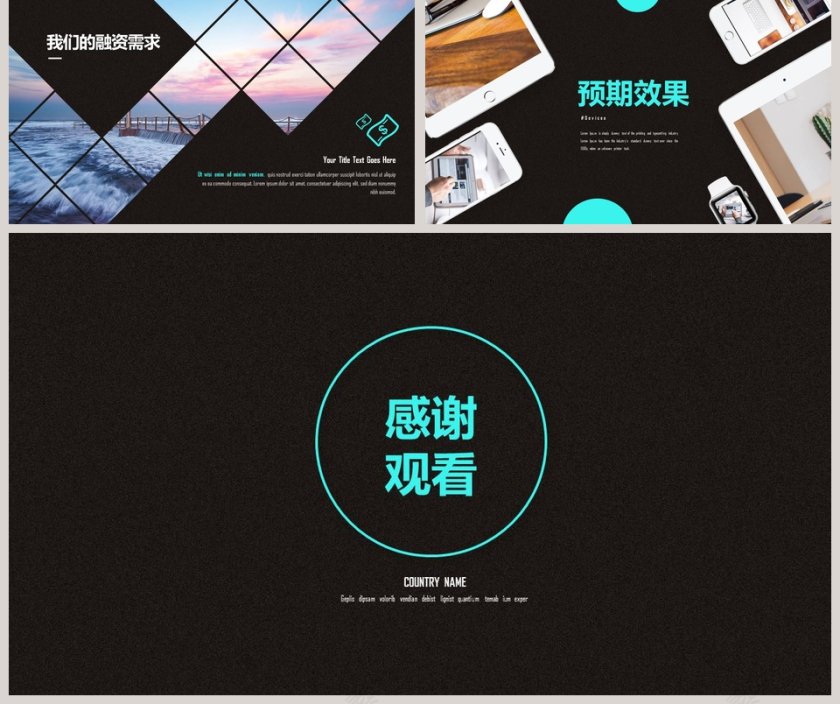 高端招商商业计划书PPT第5张