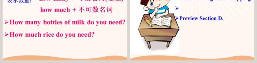 Unit 4 Topic 1 What can I do for you Section C PPT模板第5张