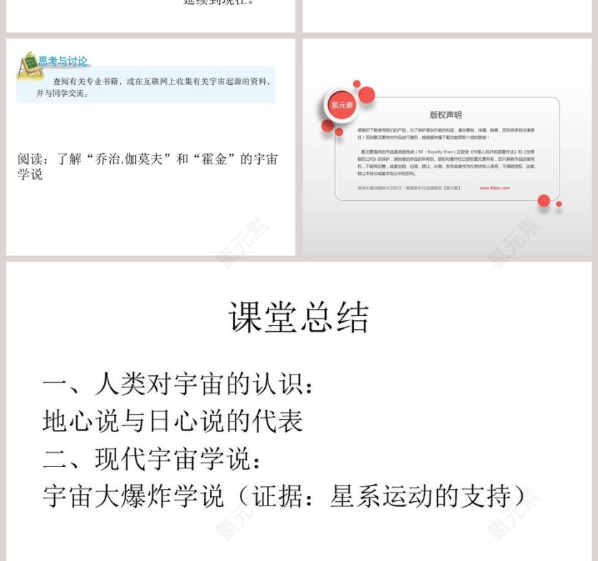 第-节人类对宇宙的认识教学ppt课件第4张