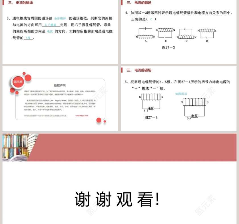 第十四章磁现象-电流的磁场教学ppt课件第5张