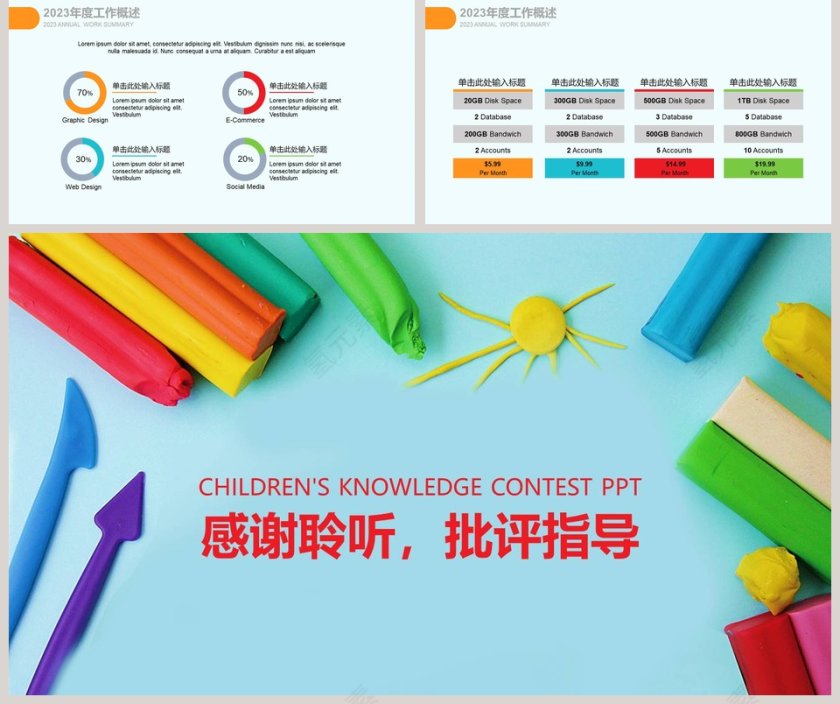 儿童知识竞赛演讲比赛PPT第5张