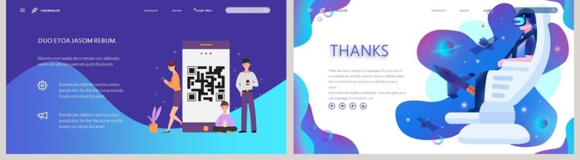 卡通多彩唯美5G新时代活动策划PPT模板第5张