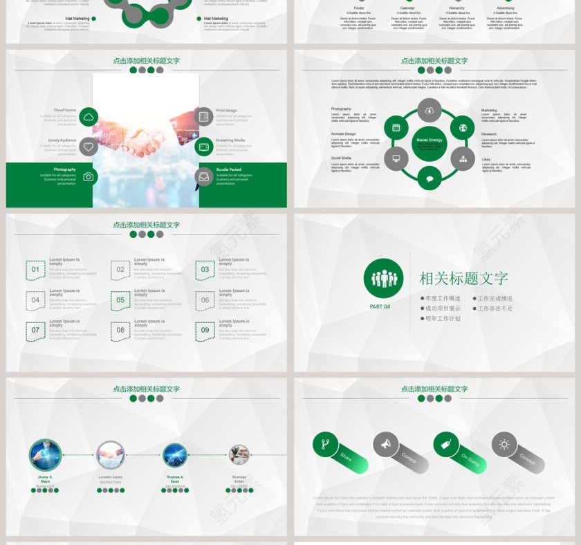 中国邮政PPT第4张