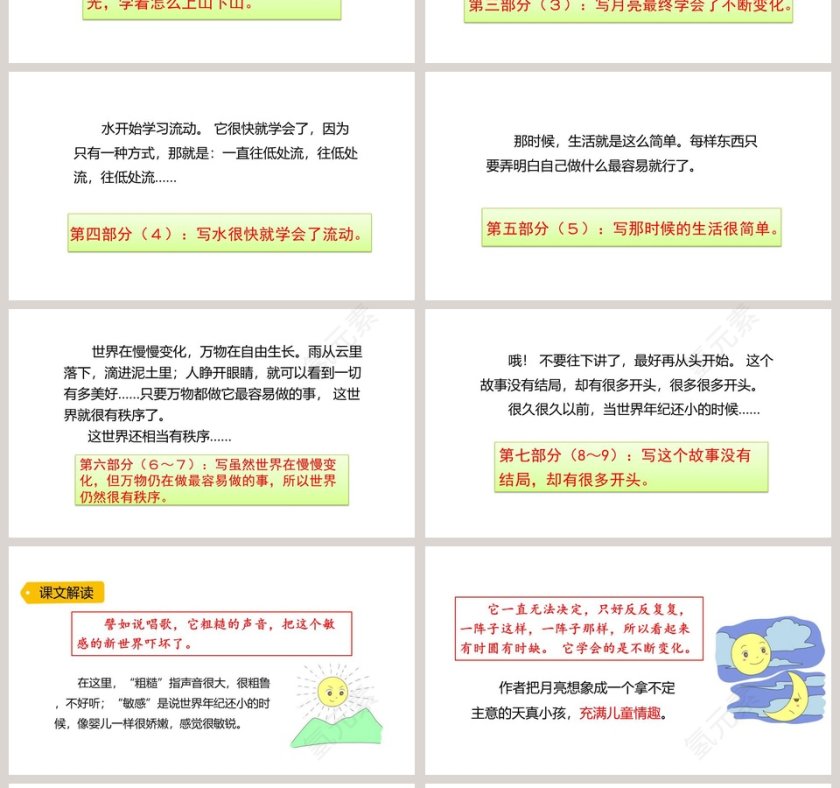 二年级语文下册当世界年纪还小的时候PPT课件第4张