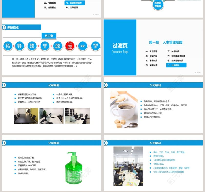 员工入职培训员工手册员工培训PPT第7张