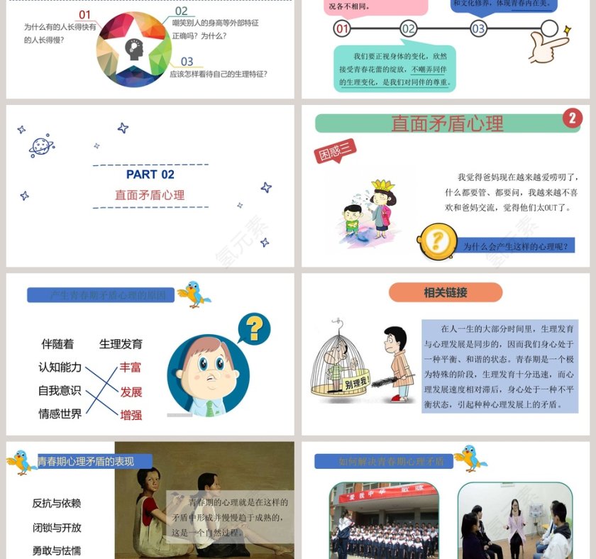 悄悄变化的我-第一课  青春的邀约教学ppt课件第3张