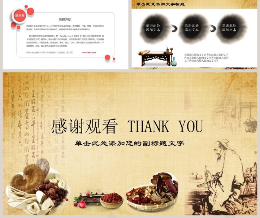 中医中草药工作概述完成情况PPT第5张