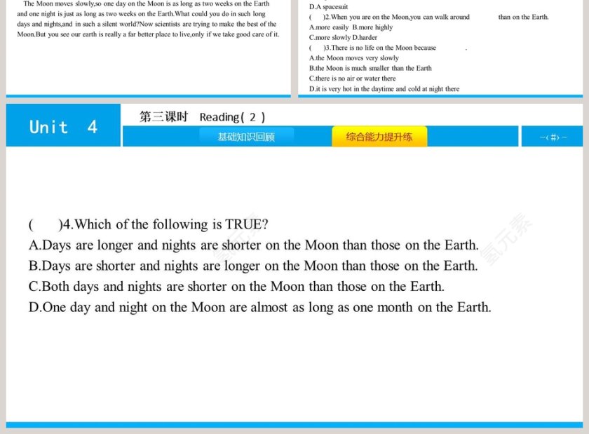 Life on Mars-Unit 4教学ppt课件第3张