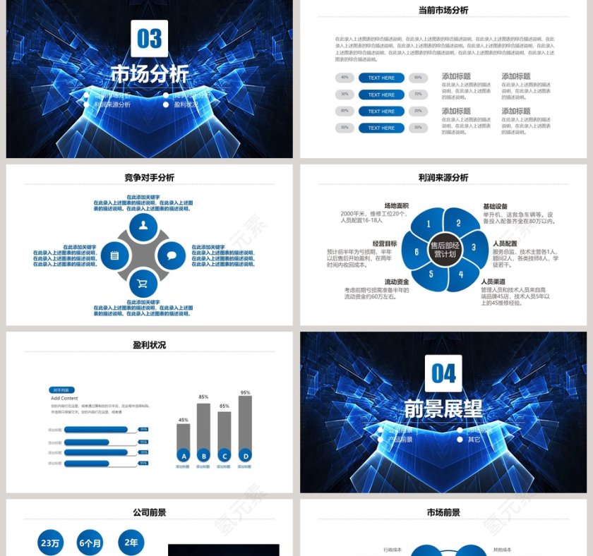 公司企业简介暨产品推广宣传PPT商业计划书PPT第5张