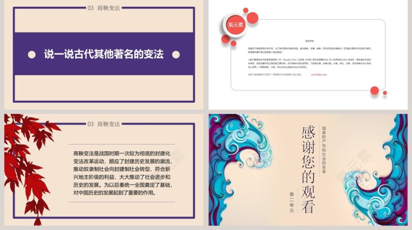 大变革的时代中国历史说课PPT课件第5张