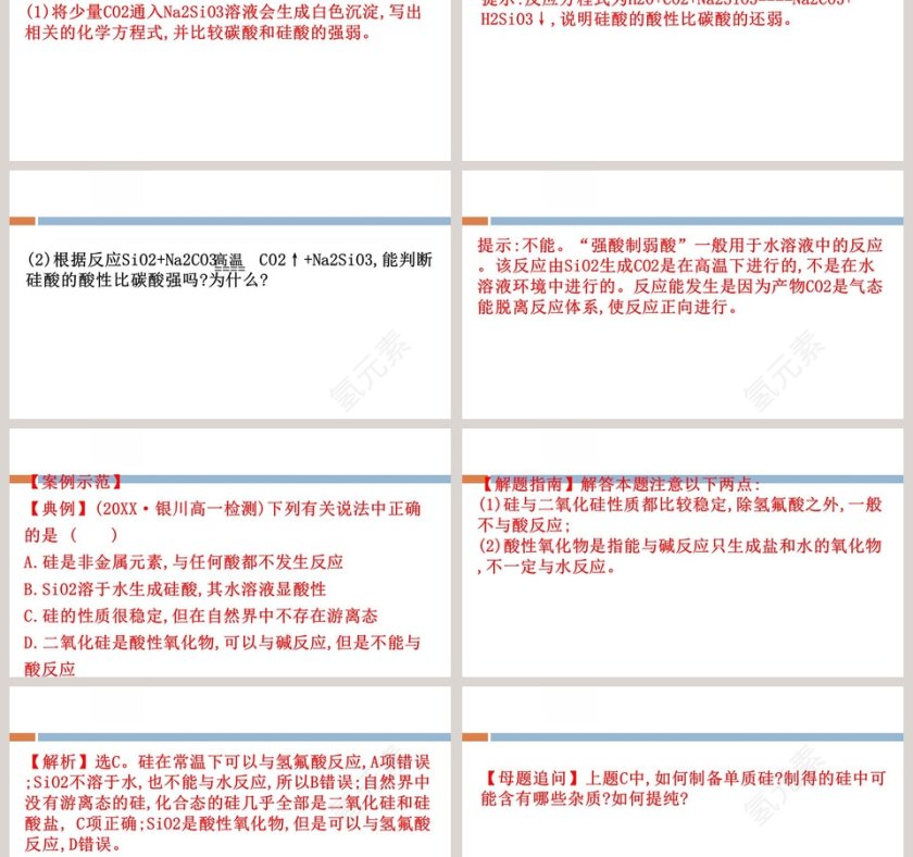 第1章原子结构元素周期律PPT模板第6张