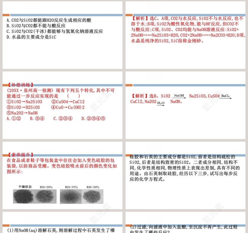 第1章原子结构元素周期律PPT模板第8张