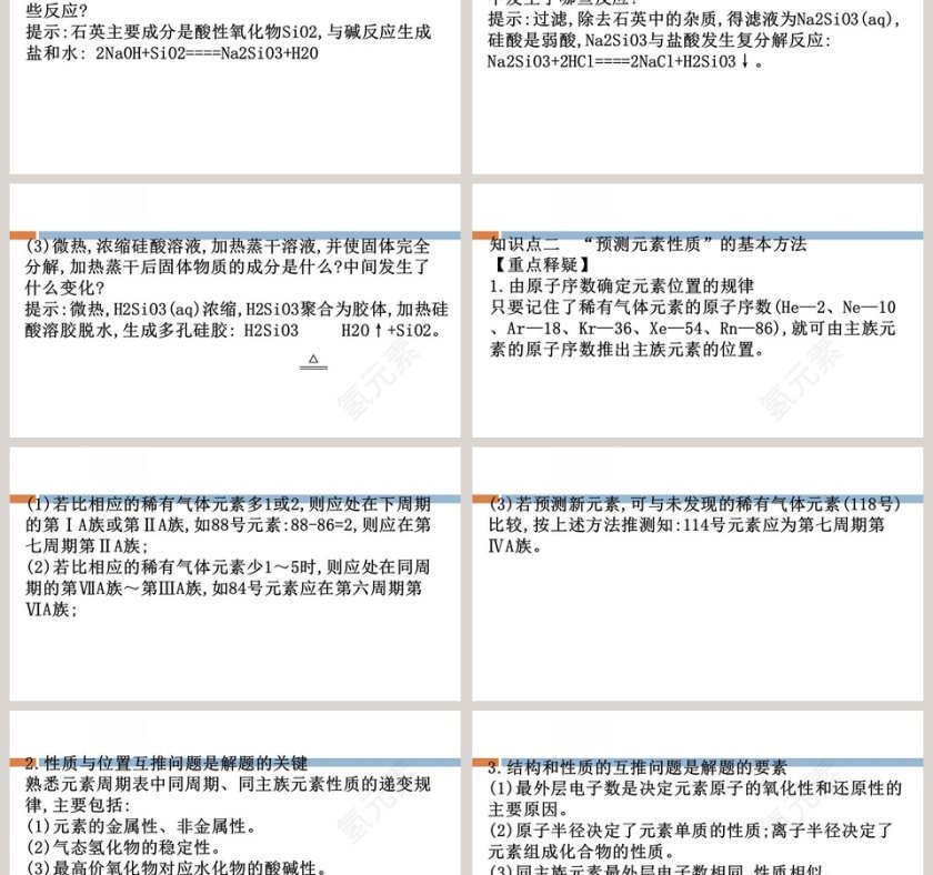 第1章原子结构元素周期律PPT模板第9张