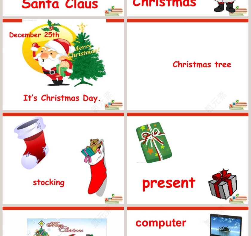 圣诞节PPT模板大全 - Christmas主题幻灯片设计模板第2张