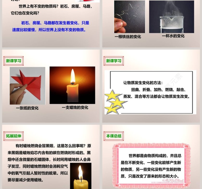 教科版   六年级下册-我们身边的物质教学ppt课件第5张