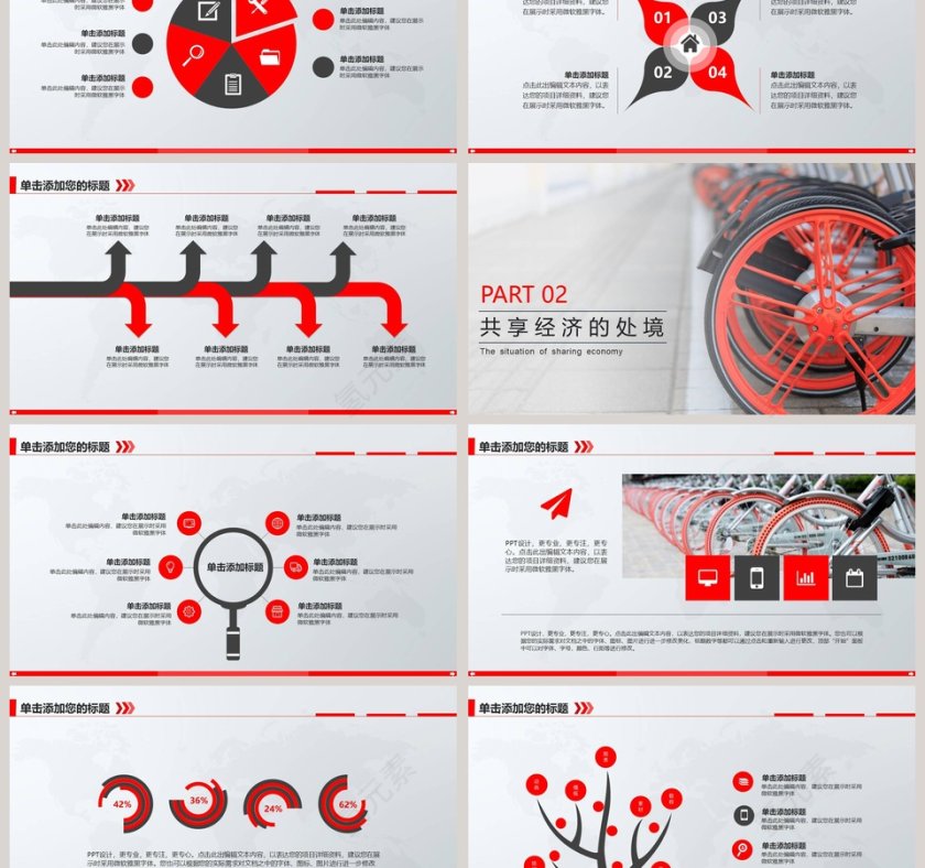 共享经济共享单车市场调研分析报告模板第3张