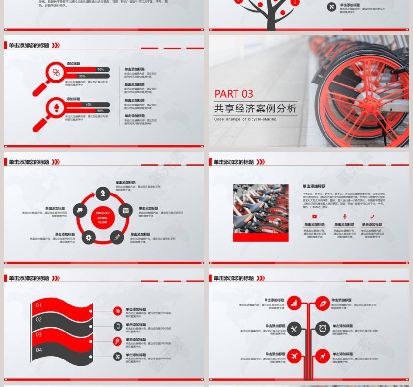 共享经济共享单车市场调研分析报告模板第4张