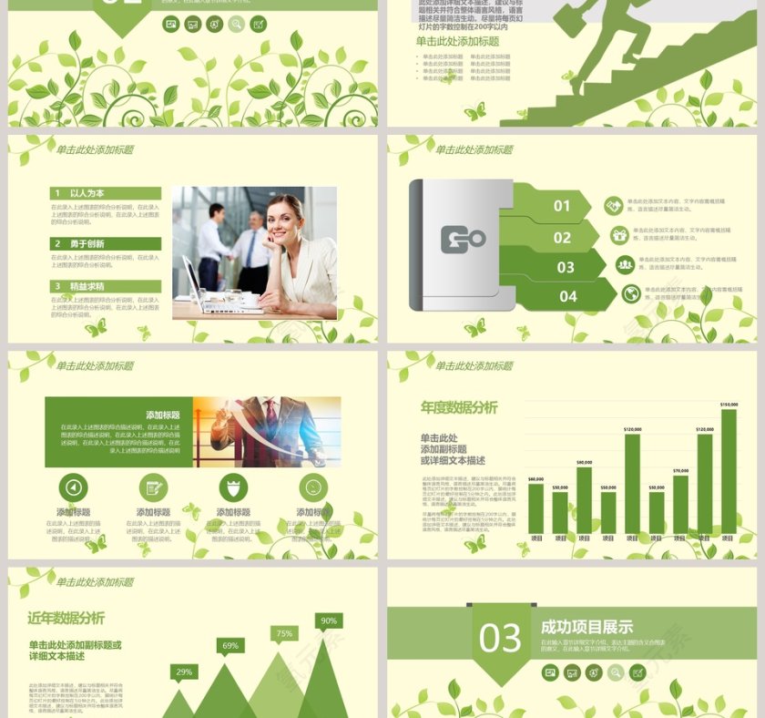 2019工作汇报年终总结PPT第3张