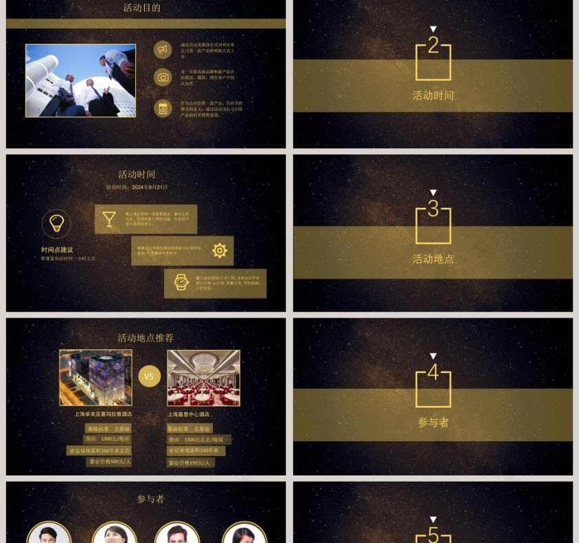 时尚大气风格新品发布会策划第2张