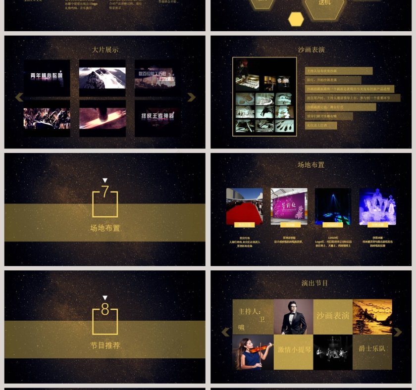 时尚大气风格新品发布会策划第4张