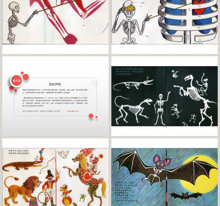 幼儿教育骨头主题成语故事绘本PPT，趣味阅读助力成长第3张