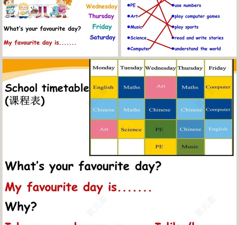Unit 5-What day is it today教学ppt课件第5张