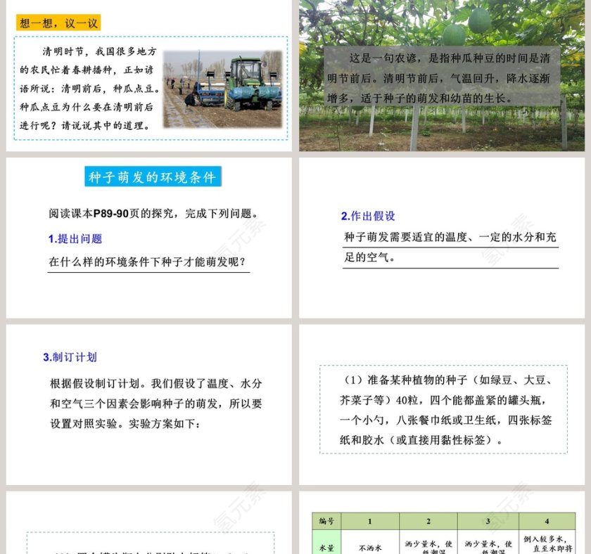 第二章 被子植物的一生-种子的萌发教学ppt课件第2张