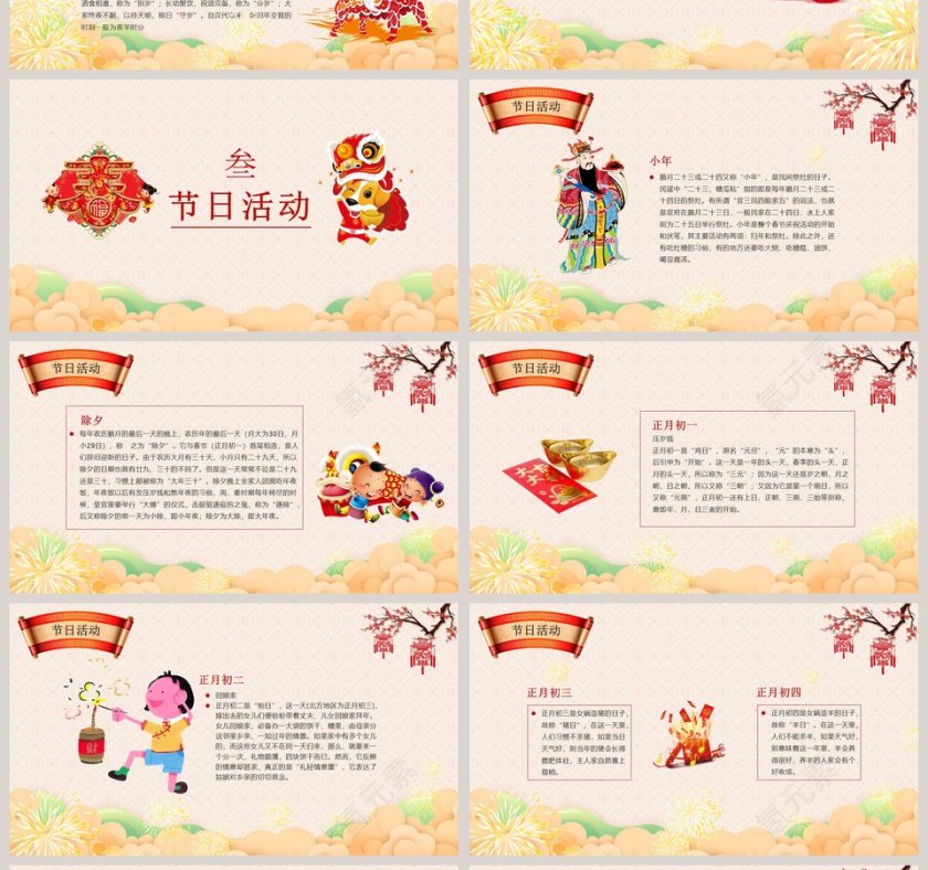 春节传统文化习俗ppt第4张