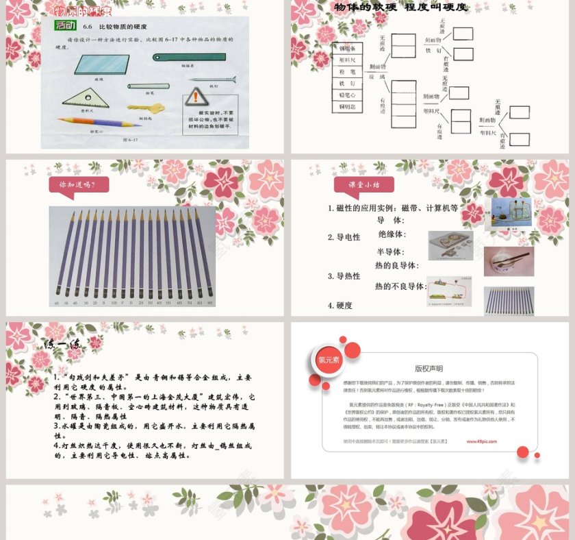 -认识物质的一些物理属性教学ppt课件第5张