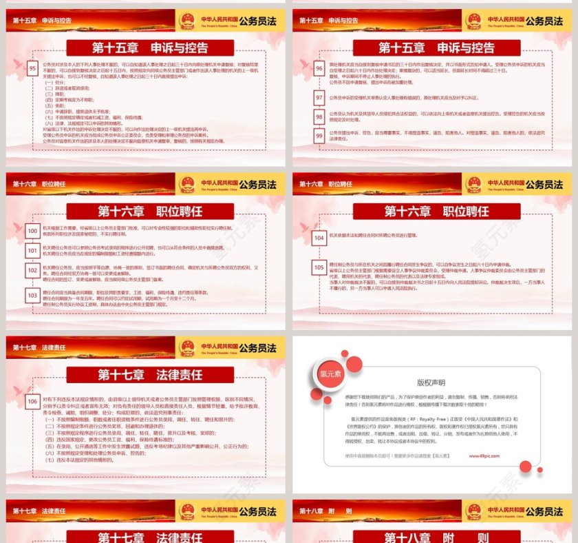 中华人民共和国公务员法PPT第11张