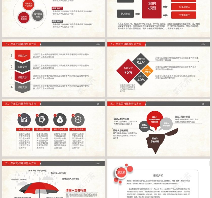简约大气党员干部述职述廉PPT报告第6张