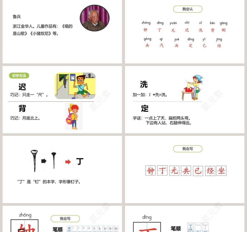 课文解析一分钟语文课件PPT第2张