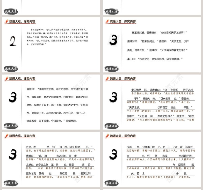 唐雎不辱使命语文教学PPT课件第4张