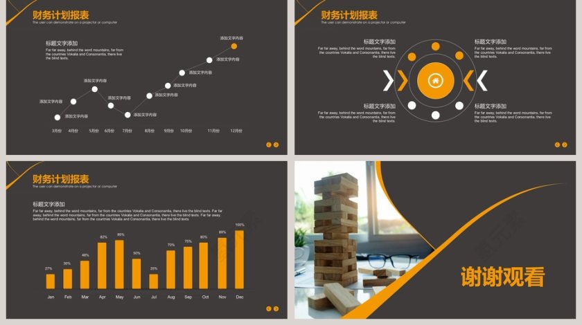 商业融资计划书商业计划书PPT第5张