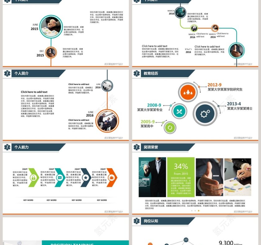 个人述职报告转正述职报告PPT第2张