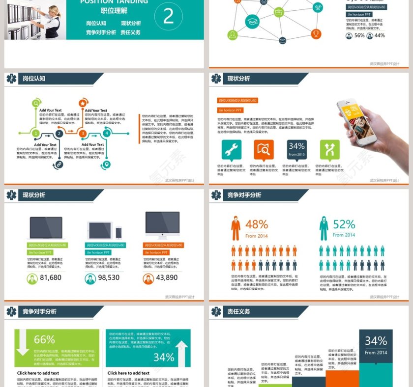 个人述职报告转正述职报告PPT第3张