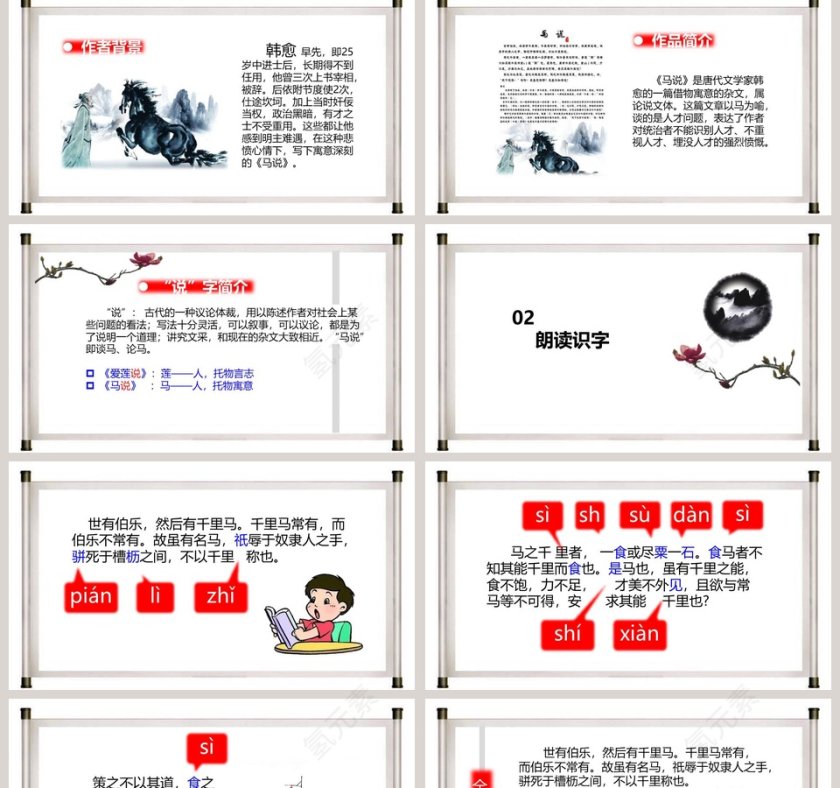 课文解析马说语文课件PPT第2张