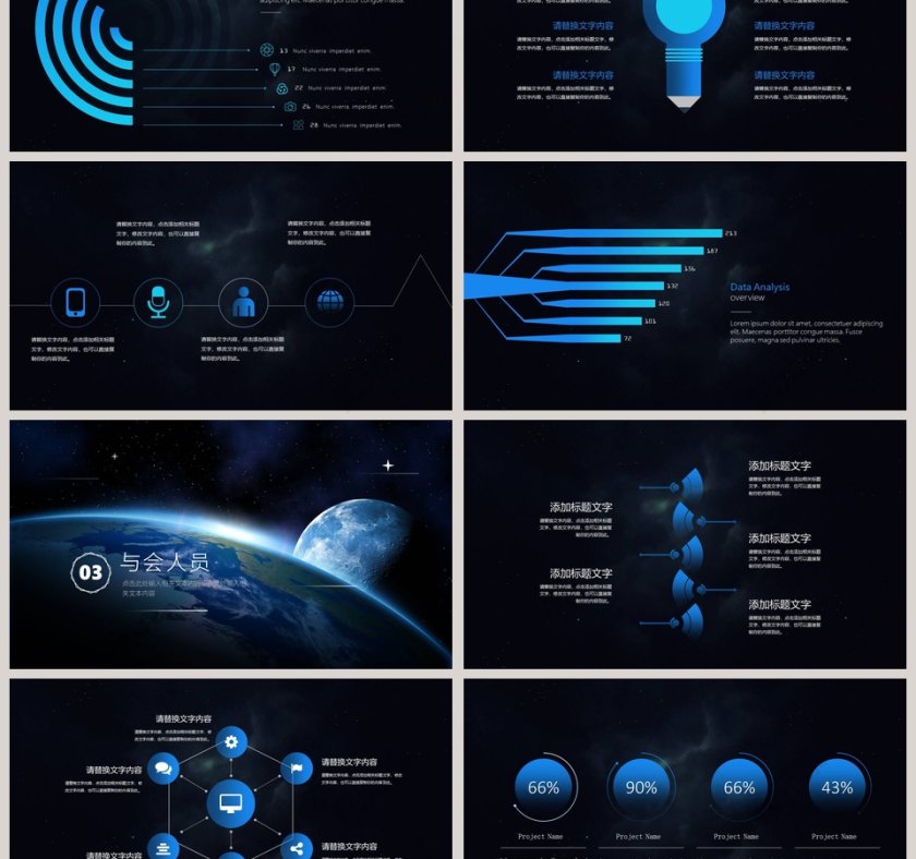 科技行业峰会PPT第3张