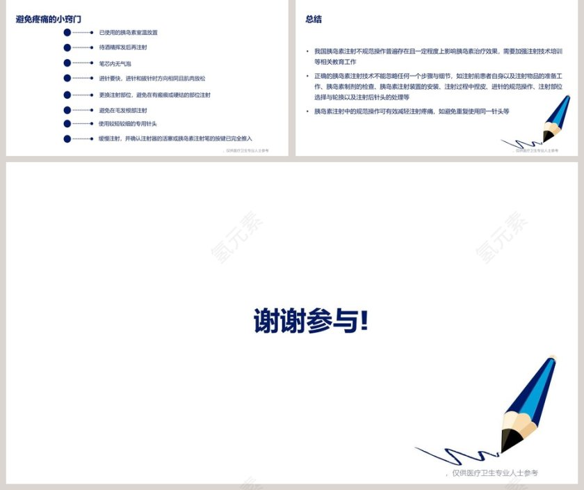 正确注射胰岛素包含要素ppt模板第5张