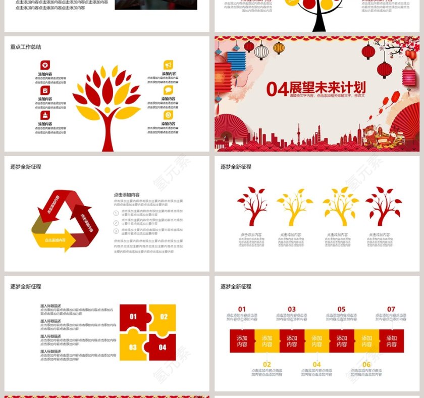 喜迎猪年企业颁奖年会总结计划年会PPT第4张